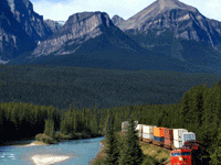 Riding the Rails in the Rockies Riding the Rails in the Rockies