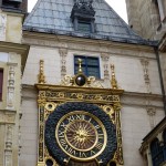 Rouen. The Street of the Large Clock leading to the Gothic Cathedral Monet painted from 20 views