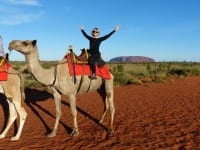 The Australian Outback: Camel Rides and Ayers Rock The Australian Outback: Camel Rides and Ayers Rock