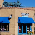 Old adobe buildings add to the charm of Santa Fe.