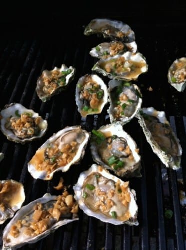 Marin Farmers Market Grilled Oysters