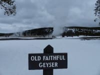 Watch Old Faithful erupt without the crowds.
