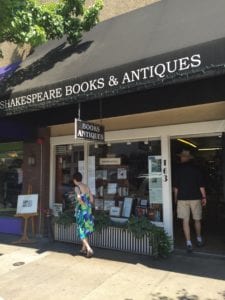 Book stores and unique shops tempt you to slow down and enjoy yourself. 